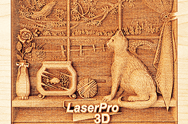 Spirit LS PRO Lasercutter mit Astonish 3D Gravurtechnologie