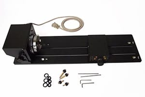 Spirit GLS Hybrid PRO Lasercutter mit Rotary Chuck zur Gravur von zylindrischen Werkstuecken