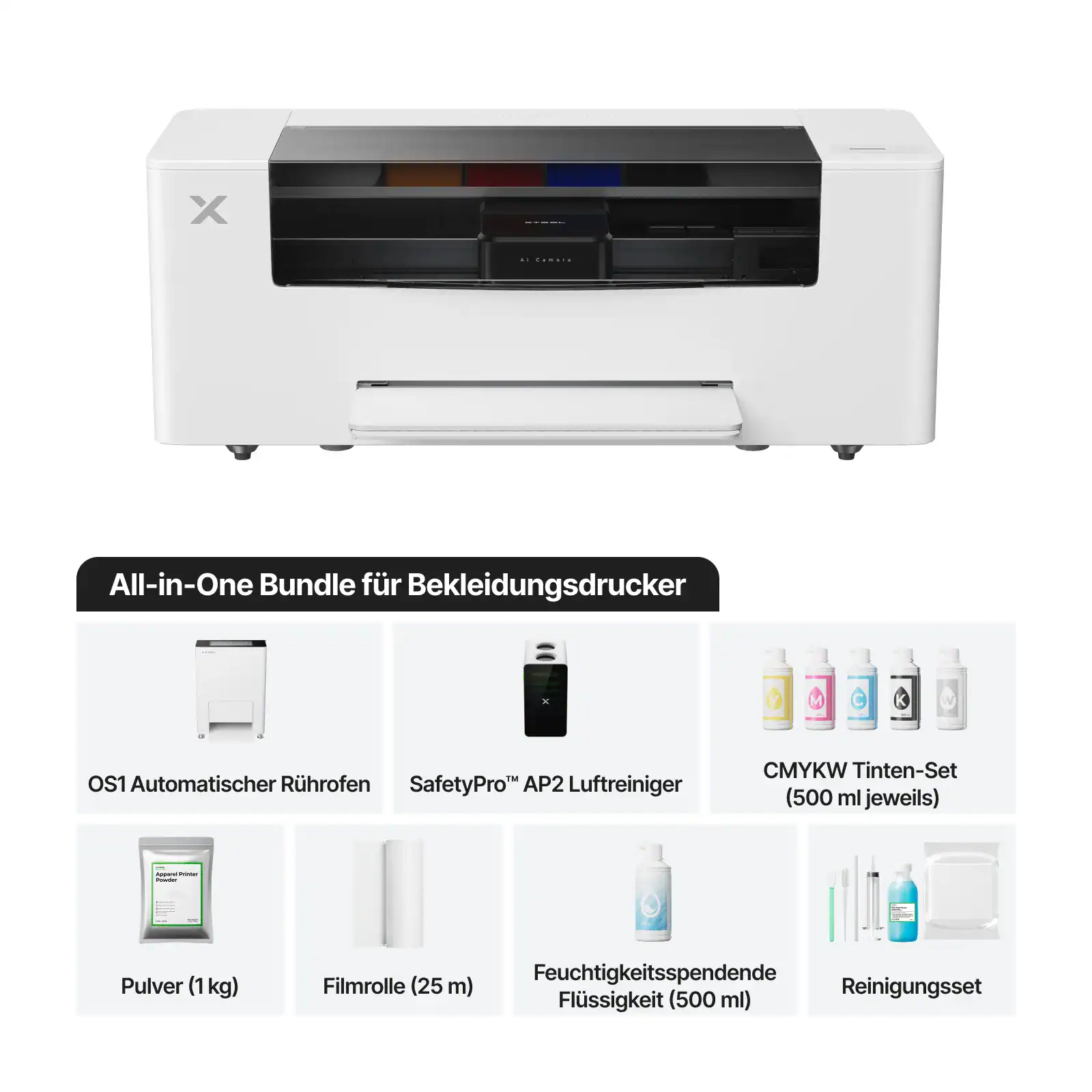 xTool Apparel Printer (All-in-1 Bundle) – Bild 2